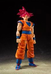 Dragon Ball Super - Son Goku SSJ God - S.H.Figuarts - Event Exclusive Color Edition