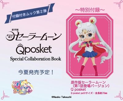 Bishoujo Senshi Sailor Moon - Sailor Moon - Mook - Q Posket Petit - Original version, Special collaboration book