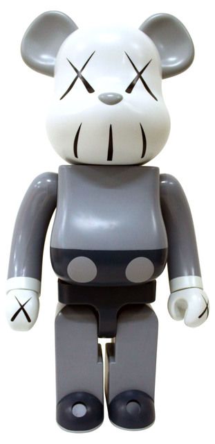 KAWS Companion Be@rbrick 1000% Grey 2002 (Original)