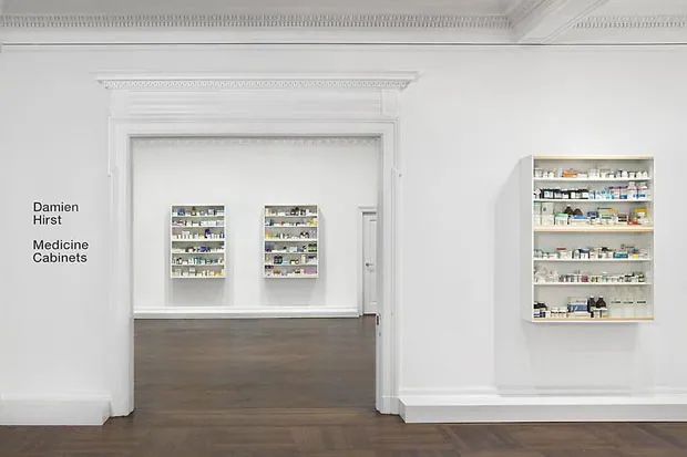 Damien Hirst Pills Cabinet Miniature Polychrome