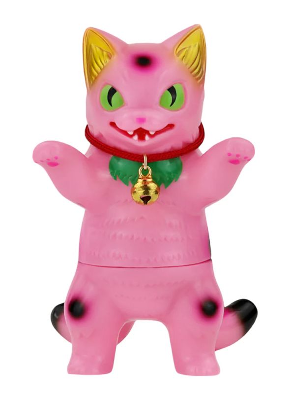 Konatsu Negora Sakura Lucky Cat Sofubi
