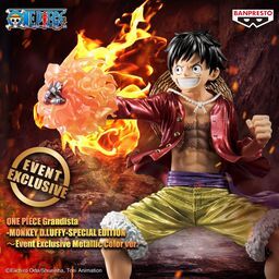 One Piece - Monkey D. Luffy - Grandista - Special Edition, Event Exclusive Metallic Color Ver.