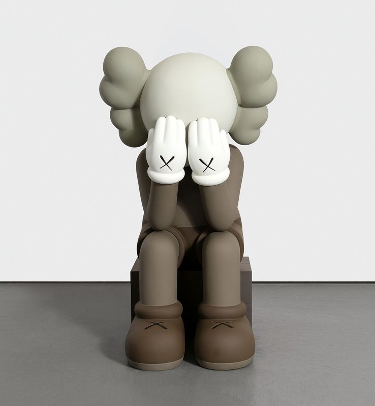 KAWS Passing Through Companion Bronze Mini 2013