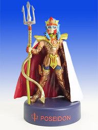 Saint Seiya - Kaiou Poseidon - Candy Toy - Dydo Dr. Pepper Saint Seiya Brass Figures
