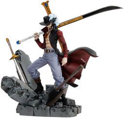 One Piece - Dracule Mihawk - Figure Colosseum - One Piece SCultures Vol. 2 - SCultures - Zoukeiou Chojho Kessen (Banpresto)