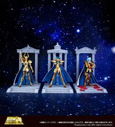 Saint Seiya - Myth Cloth EX - Aquarius Temple Pedestal Set