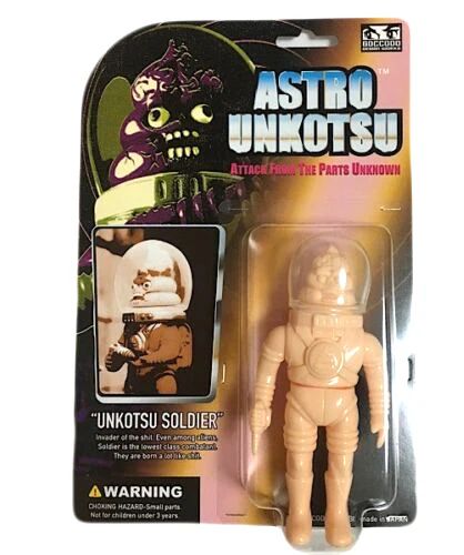 Goccodo Astrao Unkotsu Soldier Mini Carded Blank Flesh