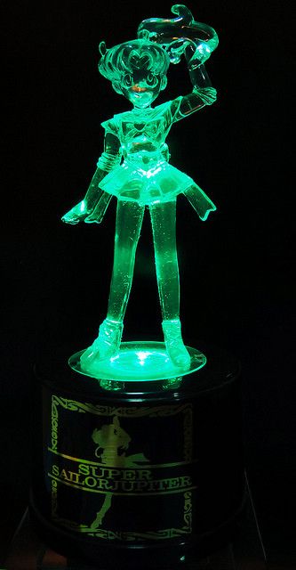Bishoujo Senshi Sailor Moon Sailor Stars - Super Sailor Jupiter - Toru Toru Catcher - Sailor Star Light Up Figures (Banpresto)