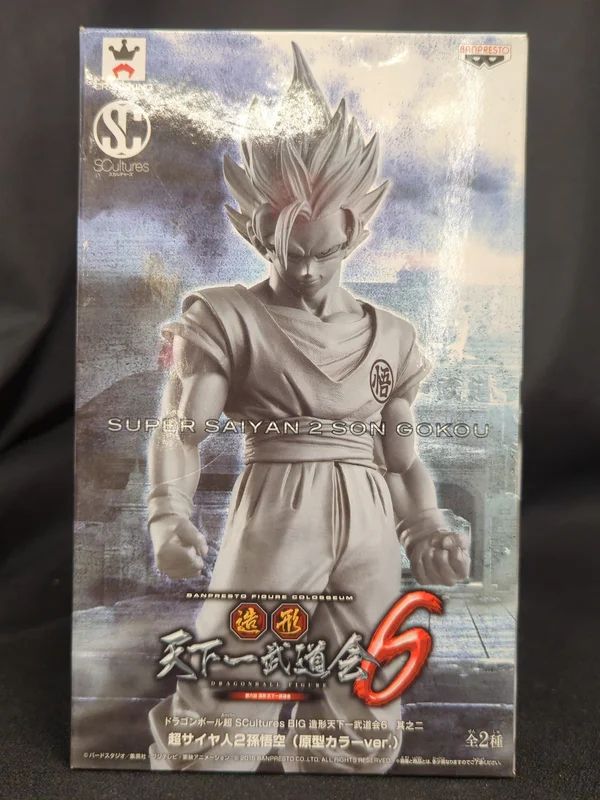 Banpresto Zoukei Tenkaichi Budokai 6 Part 2 SCultures BIG Super Saiyan Goku monotone Ver.
