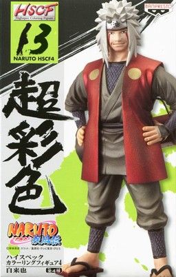 Naruto Shippuuden - Jiraiya - High Spec Coloring Figure - 13 - Vol. 4 (Banpresto)