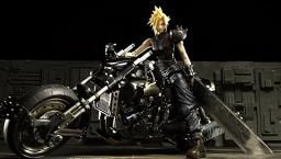 Final Fantasy VII - Cloud Strife - Play Arts - Cloud and hardy-DAYTONA (Kotobukiya, Square Enix)