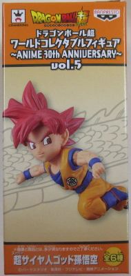 Banpresto WCF Dragon Ball Super ANIME 30th ANNIVERSARY vol.5 Super Saiyan God Son Goku
