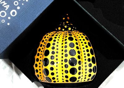 Yayoi Kusama Pumpkin Yellow Ceramic 18cm