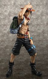 One Piece - Portgas D. Ace - Excellent Model - Portrait Of Pirates DX - 1/8 - 10th Limited Ver. (MegaHouse)