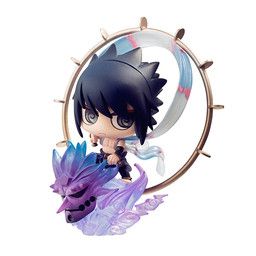 Naruto Shippuuden - Susanoo - Uchiha Sasuke - Petit Chara Land - Petit Chara Land NARUTO Shippuden: Fuujin Naruto Uzumaki & Raijin Sasuke Uchiha Set (MegaHouse)