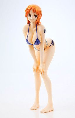 One Piece - Nami - Excellent Model - Portrait Of Pirates Limited Edition - 1/8 - Ver. Blue (MegaHouse)
