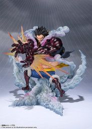 One Piece - Monkey D. Luffy - Chou Gekisen -Extra Battle- - Figuarts ZERO - Gear Fourth -Leo Bazooka