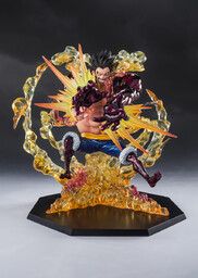 One Piece - Monkey D. Luffy - Chou Gekisen -Extra Battle- - Figuarts ZERO - Gear Fourth -Leo Bazooka-, Special Color Edition