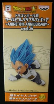Banpresto WCF Dragon Ball ANIME 30th ANNIVERSARY vol.6 Super Saiyan God Vegeta