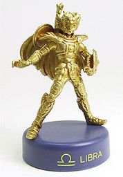 Saint Seiya - Libra Shiryu - Candy Toy - Dydo Dr. Pepper Saint Seiya Brass Figures