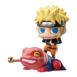Naruto Shippuuden - Gamabunta - Uzumaki Naruto - NARUTO Shippuuden Petit Chara Land - Kuchiyose no Jutsu Dattebayo! - Petit Chara Land (MegaHouse)