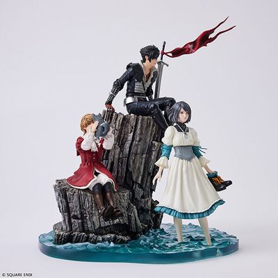 Final Fantasy XVI - Clive Rosfield - Jill Warrick - Joshua Rosfield - Torgal - Form-Ism Scene (Nostalgia) (Square Enix)