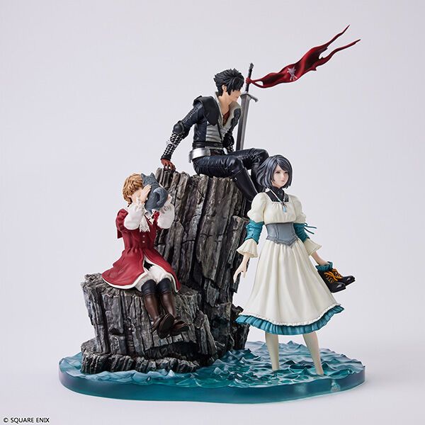 Final Fantasy XVI - Clive Rosfield - Jill Warrick - Joshua Rosfield - Torgal - Form-Ism Scene (Nostalgia) (Square Enix)