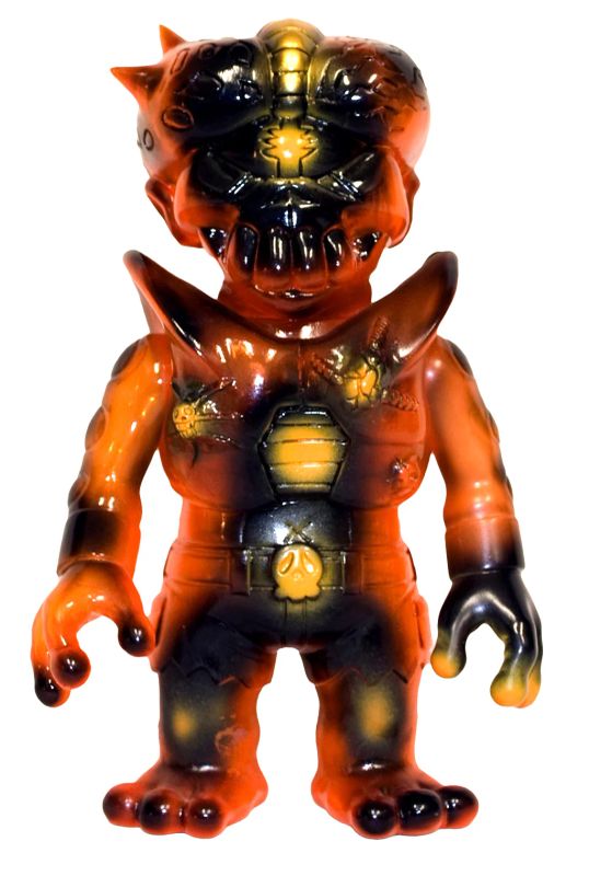 RealxHead Akrokaiser Orange Sofubi Mori Katsura x Super7