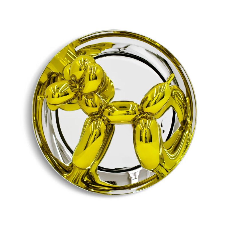 Jeff Koons Balloon Dog Porcelain Yellow (Bernardaud)