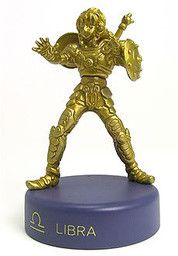Saint Seiya - Libra Dohko - Candy Toy - Dydo Dr. Pepper Saint Seiya Brass Figures