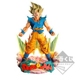 Dragon Ball Z - Shenron - Son Goku SSJ - Amusement Ichiban Kuji Dragon Ball Z Super Master Stars Diorama - Diorama - Ichiban Kuji - Super Master Stars Diorama - The Brush II (Banpresto)