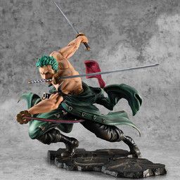 One Piece - Roronoa Zoro - Portrait Of Pirates "SA-MAXIMUM" - Portrait Of Pirates Limited Edition - 1/8 - ver. 3000 World!!! (MegaHouse)