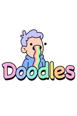 Mr Doodle Doodle Land Bronze 12 inch Polychrome