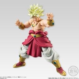 Dragon Ball Z : Moetsukiro!! Nessen Ressen Chou-Gekisen - Broly Legendary SSJ - Bandai Shokugan - Candy Toy - Shodo - Shodo Dragon Ball Vol.5