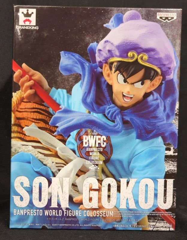 Banpresto WORLD FIGURE COLOSSEUM Zokei Zoukei Tenkaichi Budokai Part 5 Son Goku (Normal color) Overseas distribution version