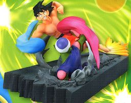 Dragon Ball - Piccolo - Son Goku - Soft Vinyl Vignette (MegaHouse)