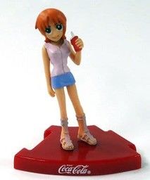 One Piece - Nami - One Piece Figure Collection Omatsuridanshaku to Himitsu no Shima - Ruffy to Nakama-tachi Coca-Cola Collaboration Version