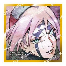 Naruto Shippuuden - Haruno Sakura - Gashapon - Mame Gacha Shikishi - Mame Gacha Shikishi Naruto Shippuuden Vol.2