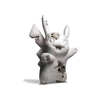 Daniel Arsham White Crystalized Pikachu 2020