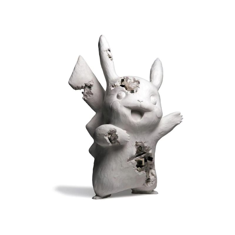 Daniel Arsham White Crystalized Pikachu 2020