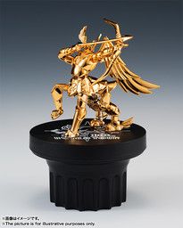 Saint Seiya - Gold Cloth Object Set - Saint Cloth Myth Appendix - Sagittarius Cloth Object - World Tour ver.