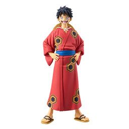 One Piece - Monkey D. Luffy - DXF Figure - The Grandline Series - Wano Country - Yukata Ver.