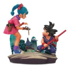 Dragon Ball - Bulma - Son Goku - Capsule Neo Makafushigi - Dragon Ball Capsule R - Dragon Ball Capsule The Beginning with the 4-Star Dragon Ball - Dragon Ball Memory Edition (MegaHouse)