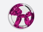 Jeff Koons Balloon Dog Porcelain Magenta (Bernardaud)