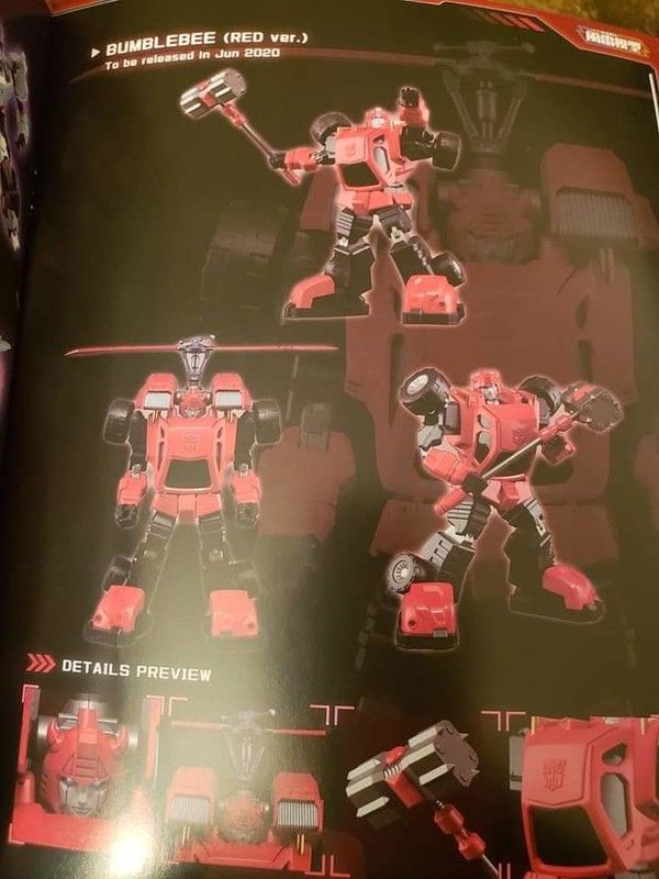 Transformers - Bumble - Furai Model - Red ver. (Flame Toys)