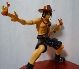 One Piece - Portgas D. Ace - Excellent Model - Portrait Of Pirates DX - Portrait Of Pirates Limited Edition - Lawson Ver. (Lawson, MegaHouse)