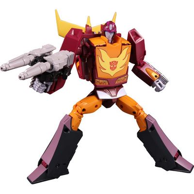 Transformers 2010 - Firedrive - Hot Rodimus - The Transformers: Masterpiece (MP-40) - Targetmaster (Takara Tomy)