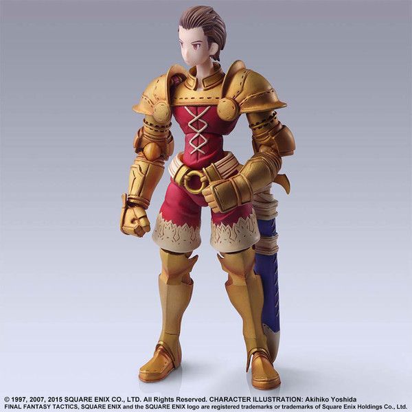 Final Fantasy Tactics: Shishi Sensou - Delita Hyral - Bring Arts (Square Enix)