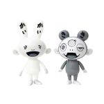 Takashi Murakami Kaikai & Kiki Bronze Set Perrotin