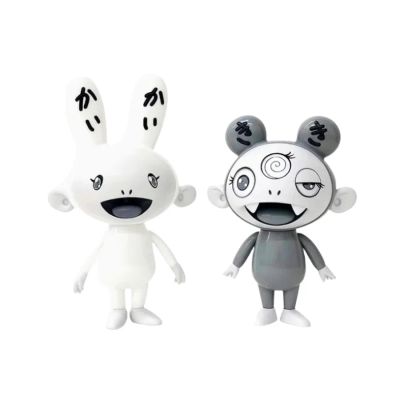 Takashi Murakami Kaikai & Kiki Bronze Set Perrotin